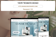 Nusa Glow Organic Store Template, a Shopify Template by AtelierDuVow (Thumbnail 2 of 10)
