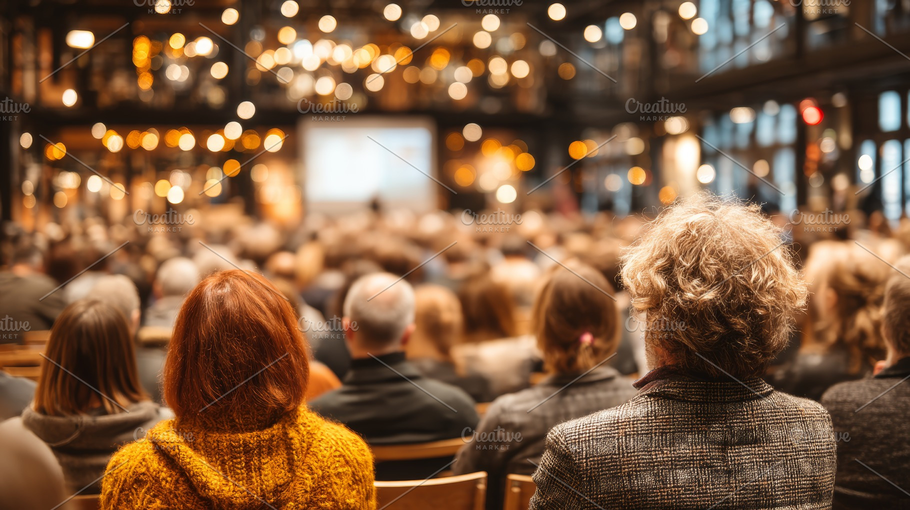 Audience attending a seminar in a well-lit and modern conference setting, a Business Photo by AS photostudio