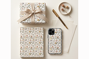 Cottage Blossoms Seamless Pattern, a Pattern Graphic by OwlAndFern (Thumbnail 4 of 15)