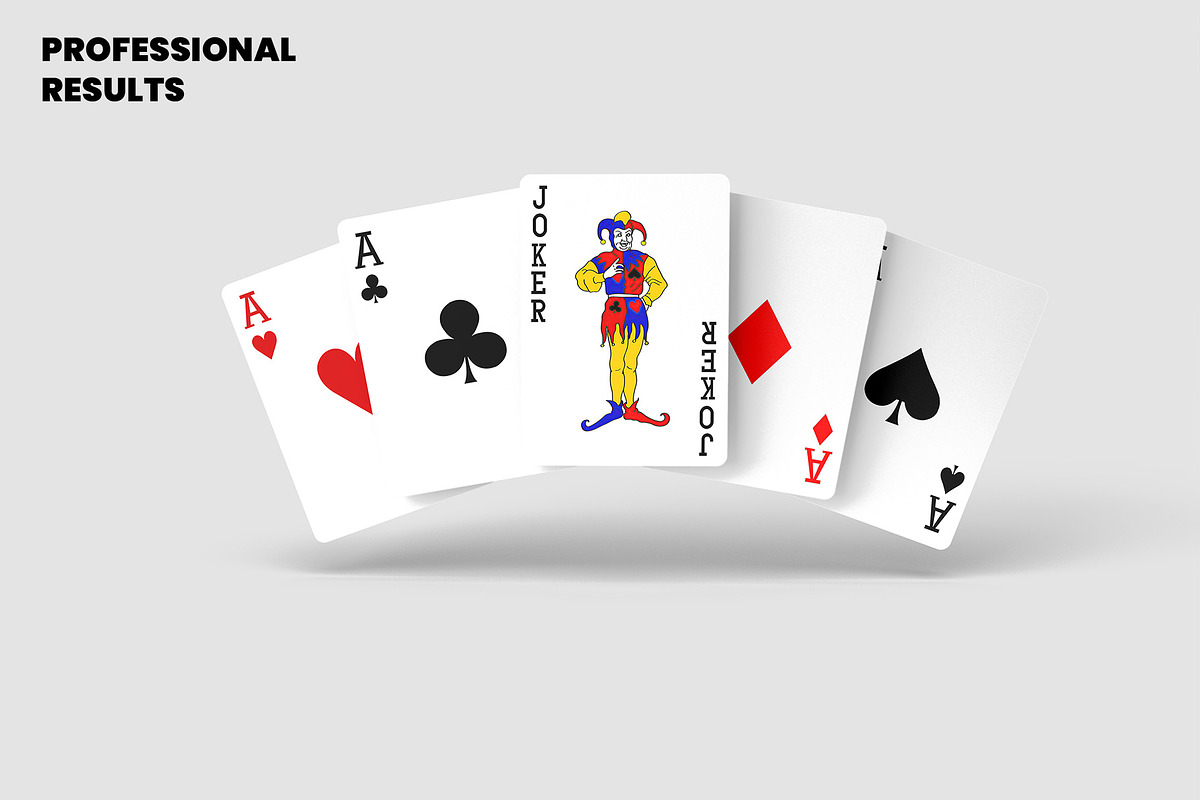 Playing Cards Mockups v4 - 14 Views, an Advertising Mockup by Illusiongraphic (Photo 9 of 26)