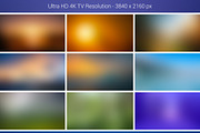 4K Blurry Backgrounds, a Texture Graphic by GLXY (Thumbnail 2 of 5)