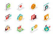 Isometric Icons Pack, a Duotone Icon by alexdndz (Thumbnail 19 of 21)