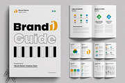 Corporate Brand Guideline Template, a Brochure Template by MightyDesign (Thumbnail 1 of 6)