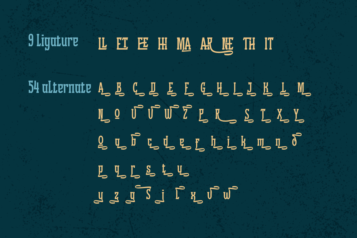 Mashok | Retro Condensed Font, a Serif Font by twinstd (Photo 11 of 13)