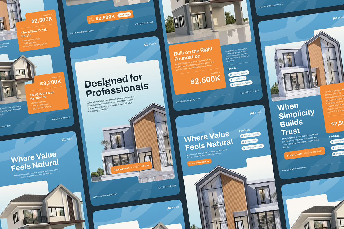 Estara - Real Estate Social Media, a Social Media Template by SLAB! Design (Photo 8 of 8)