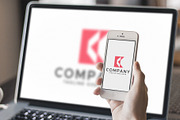 k letter logo design, a Branding & Logo Template by Amadul11 (Thumbnail 5 of 5)