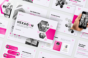 Creative Hexagon Google Slides, a Presentation Template by SquidPixey (Thumbnail 6 of 6)