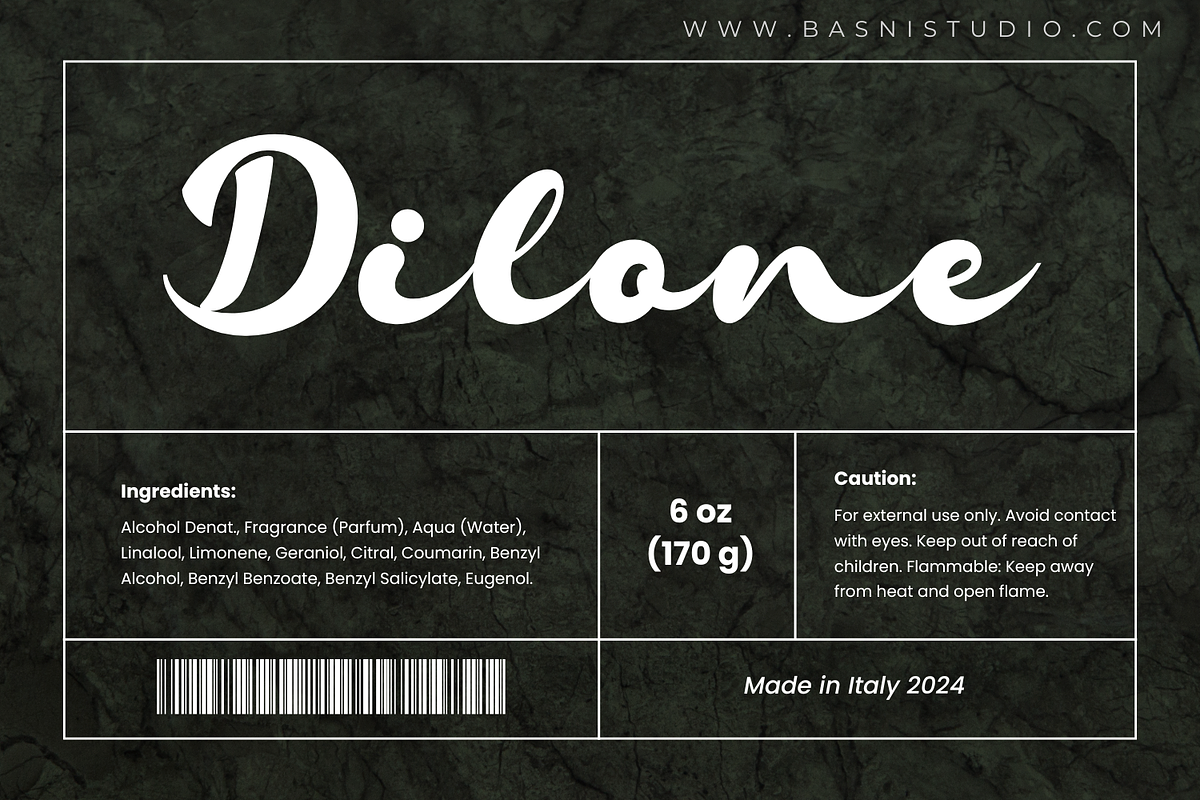 Millane Modern Script Font, a Script Font by Basnistudio (Photo 10 of 12)
