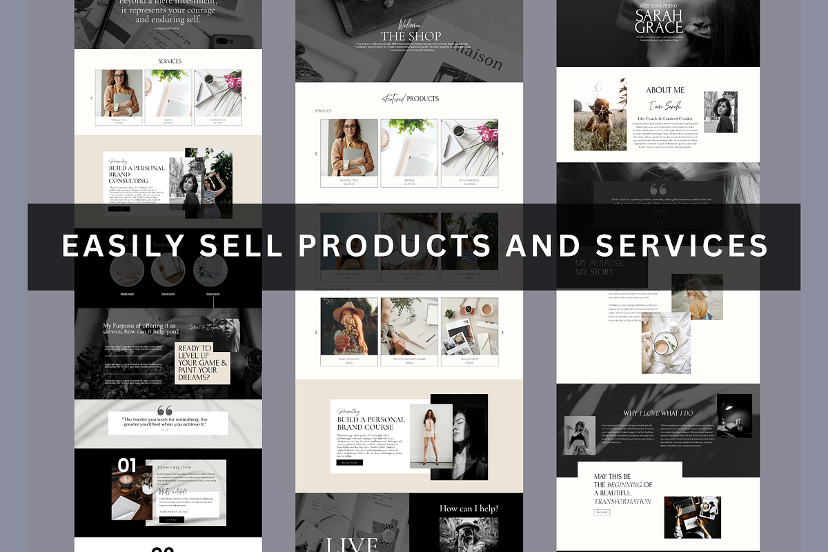 Wix website template coach, a Wix Template by Climbwithelevator (Photo 6 of 9)