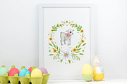 Watercolor Spring Collection., an Animal Illustration by Kira Konoshenko (Thumbnail 19 of 21)