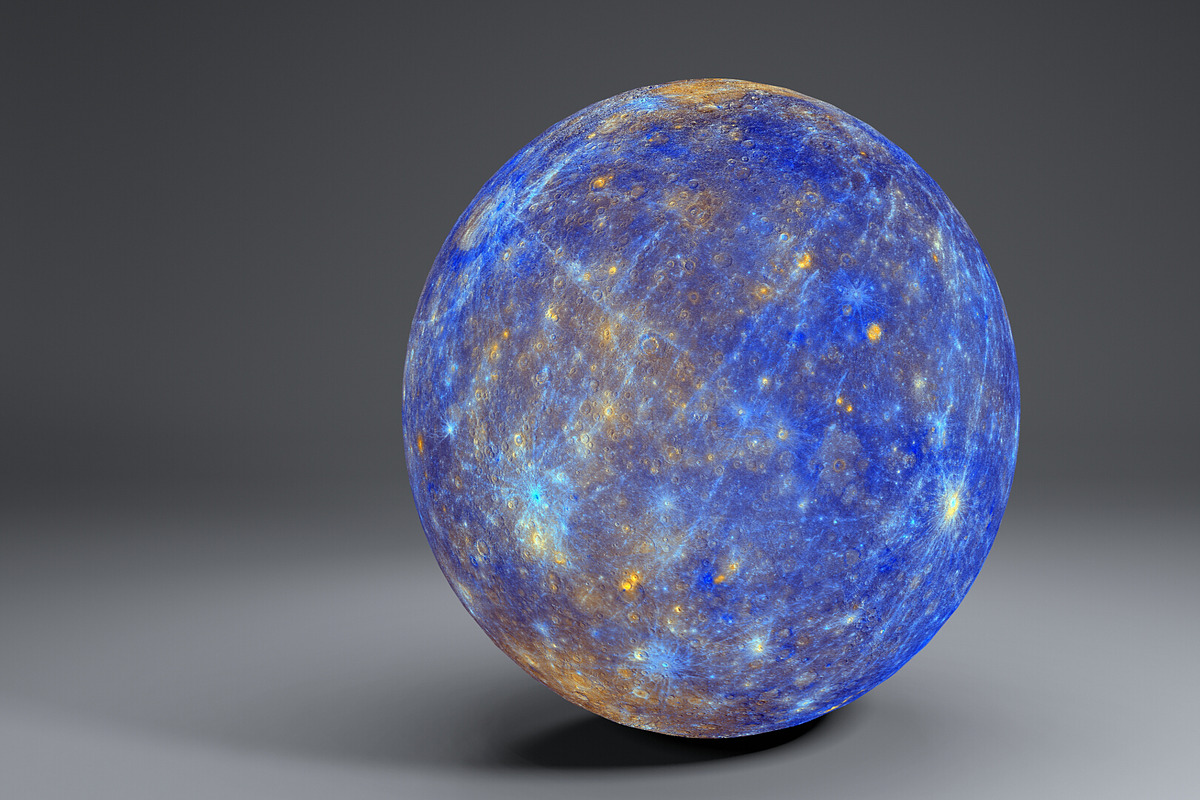 Mercury 11k Globe, an Environmental 3D Model by Flash My Pixel (Photo 2 of 11)