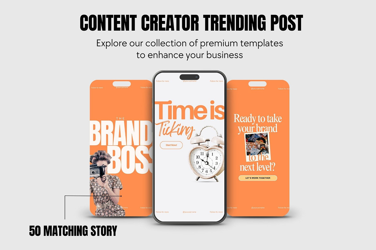 Social Media Manager Content Template preview 4
