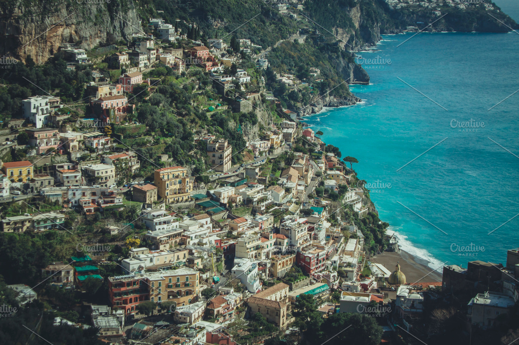 Positano Italy Featuring Landscape Italy And Amalfi