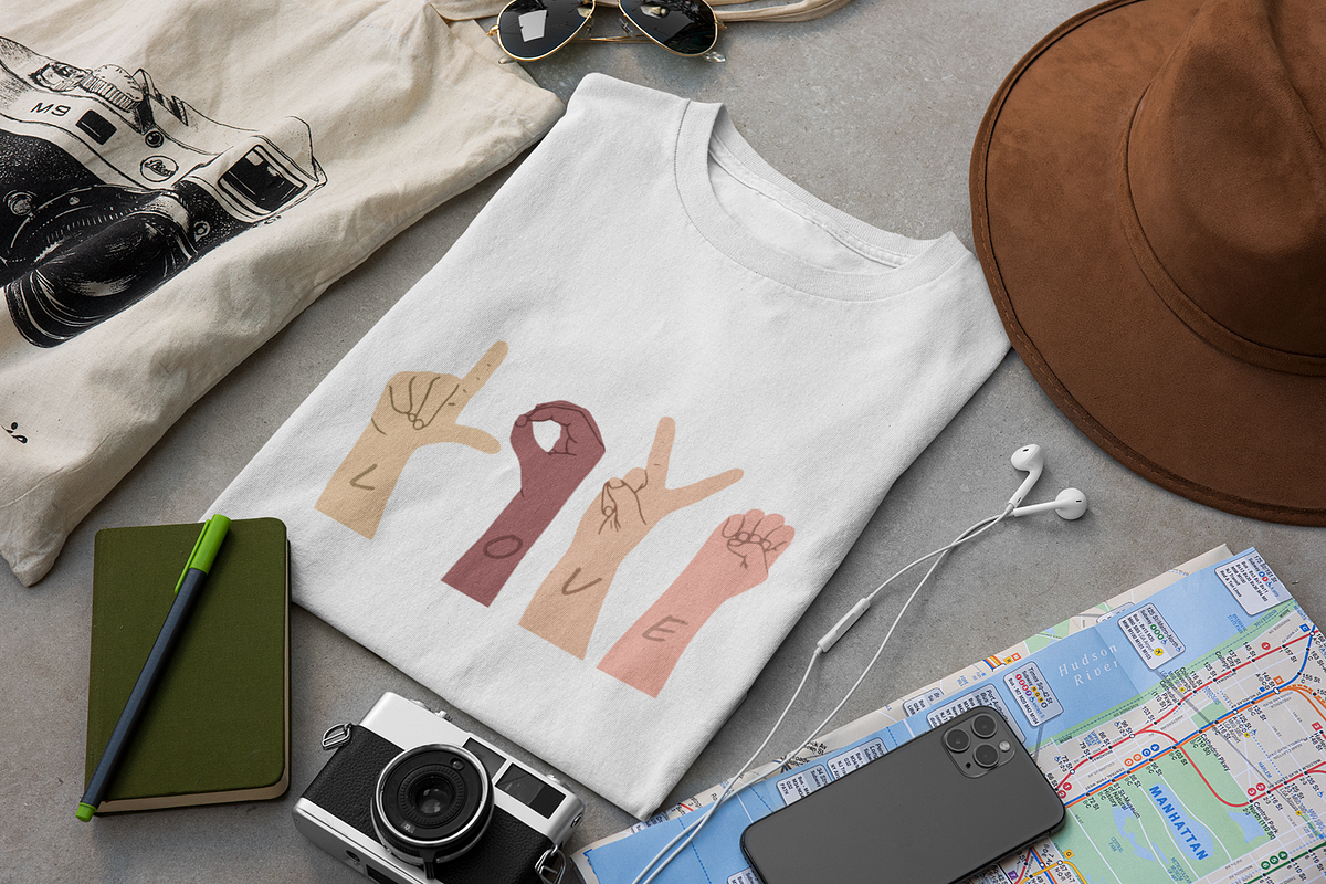 Sign Language bundle. ASL alphabet, an Education Illustration by ann_etc (Photo 9 of 10)