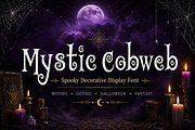 Mystic Cobweb, a Serif Font by Wow Magic (Thumbnail 1 of 6)