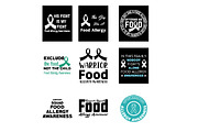Food Allergy Awareness T-Shirt Desig, a Food Illustration by Unique Design Team (Thumbnail 1 of 5)