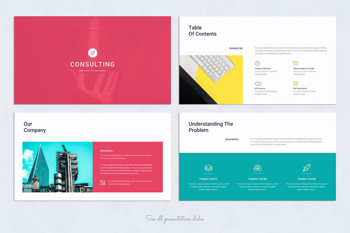Consulting Presentation Template, a Presentation Template by ...