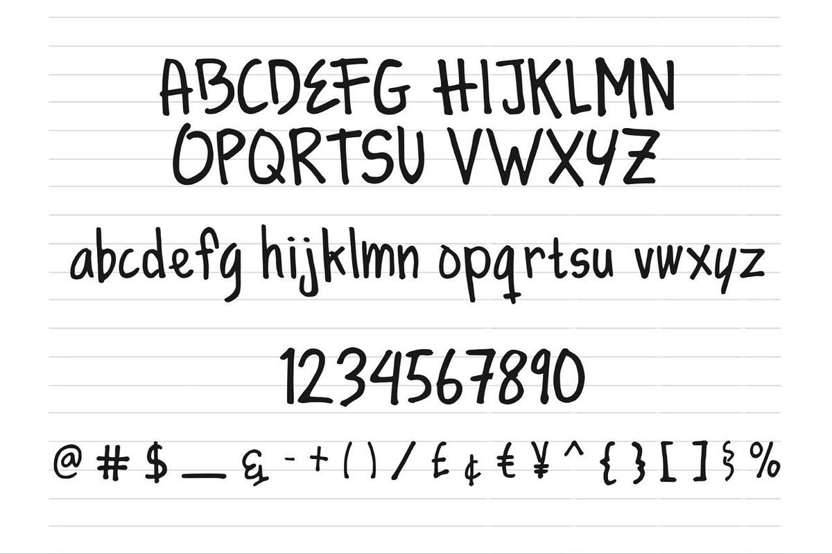 School Exams, a Handwritten Font by Majelis Art (Photo 9 of 11)