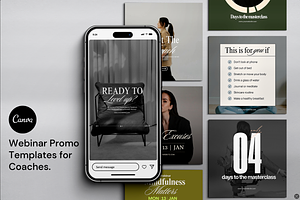 Webinar Promo Templates for Coaches