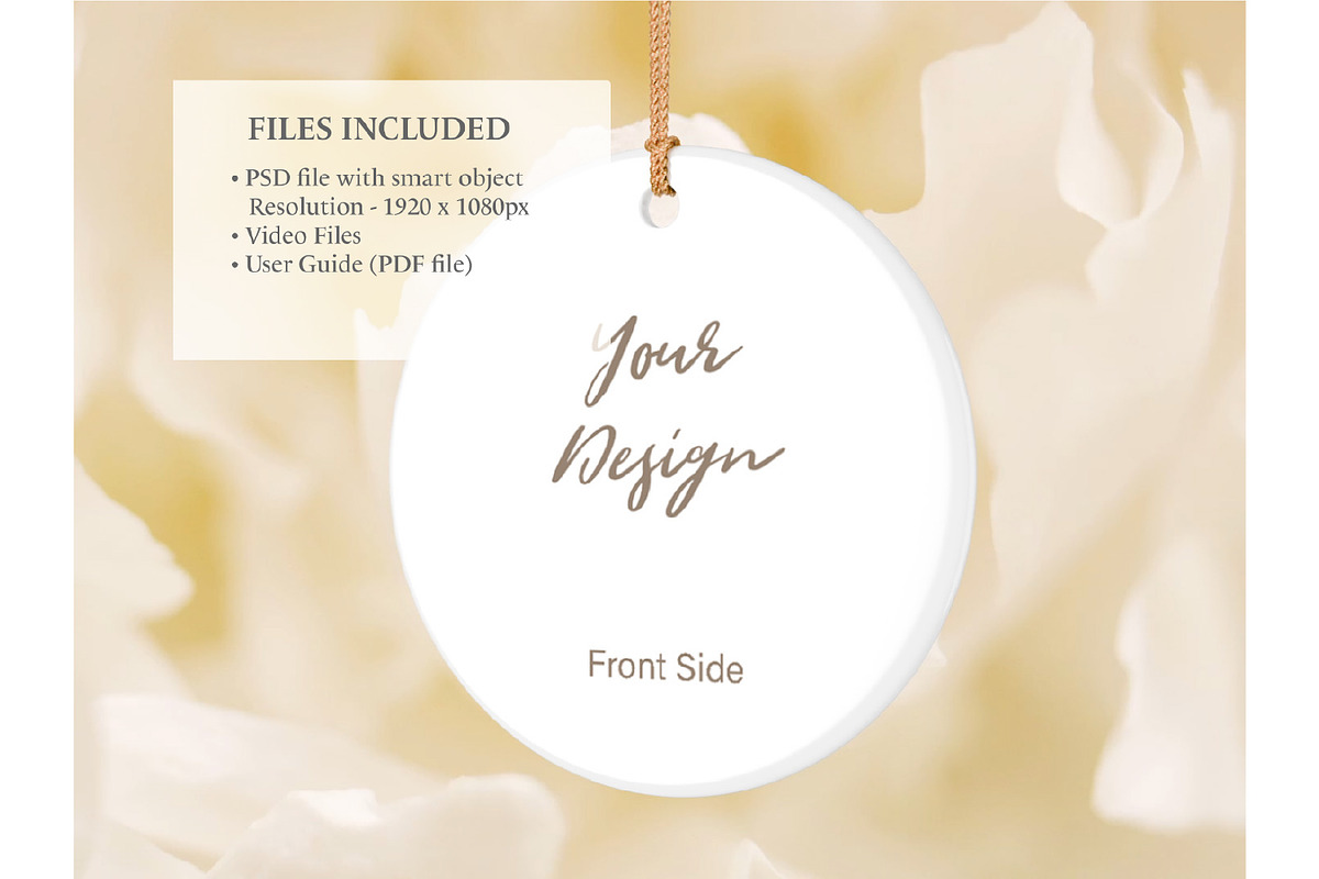 Ceramic Ornament Video Mockup, a Cups & Container Mockup by MockupsBox (Photo 3 of 5)