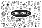 Peace, Love and Coffee set, a Food Illustration by Cozy pattern shop (Thumbnail 5 of 12)