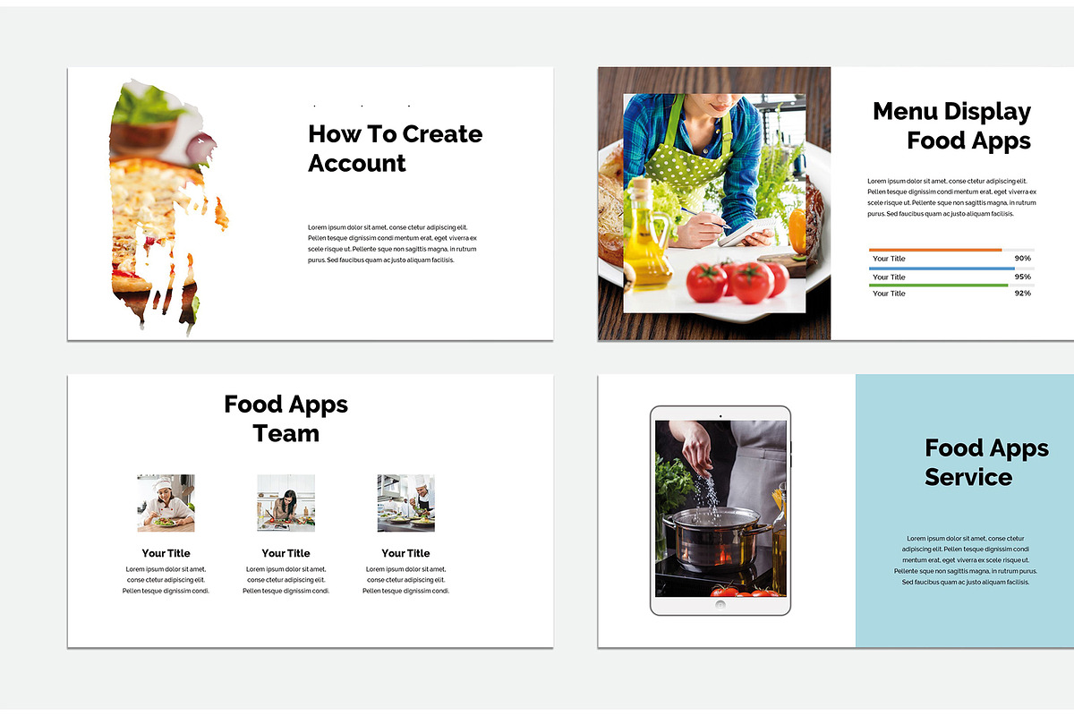 Food Apps Presentation, a Presentation Template by Blackcloud_Creations (Photo 3 of 6)