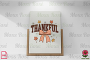 Thankful Fall Decor with Bow, a Graphic by Moss Rose (Thumbnail 2 of 3)