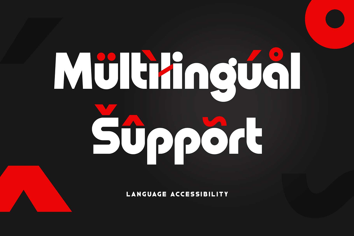 Mongule - Geometric Futuristic, a Sans Serif Font by Arterfak Project (Photo 11 of 13)
