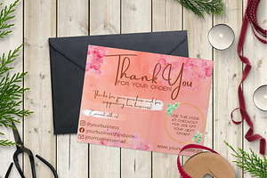 Thank You Cards Business CANVA