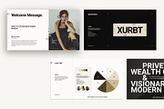 XURBT Brand Guideline Presentation, a Presentation Template by GoldenPixelStudio (Thumbnail 3 of 10)