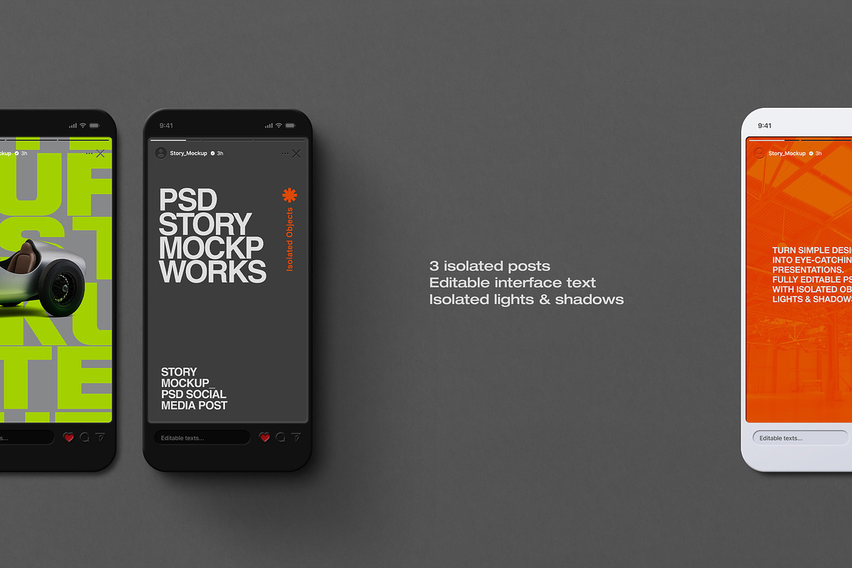 Instagram Story Mockup Social Media, an iPhone Mockup by Avelina Studio (Photo 2 of 3)