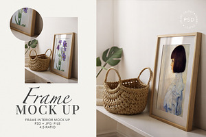 Farmhouse Boho Frame Mockup