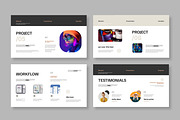 Portfolio Presentation Template, a Presentation Template by MightyDesign (Thumbnail 4 of 8)