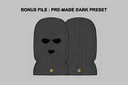 Balaclava Mask Vector Flat Mockup, a Mask Mockup by Infinity Mockups (Thumbnail 8 of 8)