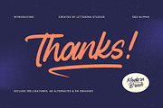 Ragtime Clansful Modern Brush Font, a Script Font by Letterena Studios Script (Thumbnail 20 of 20)