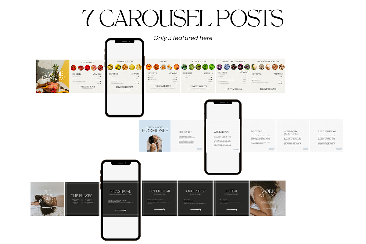 Wellness Coach Template Bundle, a Social Media Template by digitaldispositions (Photo 5 of 8)