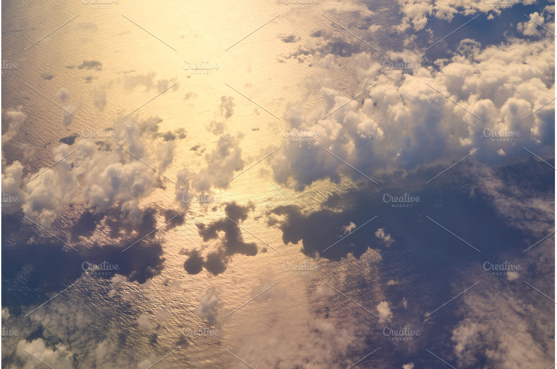 Clouds over the ocean at sunset, a Nature Photo by Oleksandr Berezko