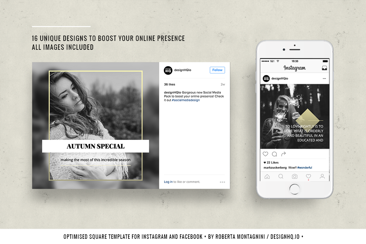 So Chic! Social Media Pack, a Social Media Template by DESIGN HQ (Photo 3 of 10)