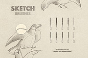 Sketch & Pencil Procreate Brushes, a Brush Add-On by Design Squad (Thumbnail 2 of 5)