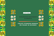 Bloom Blocks Naive Floral Clipart, a Decorative Illustration by Olia (Thumbnail 13 of 25)