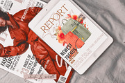 Gold Autumn leaves pumpkin & fashion, an Illustration by January Bloom (Thumbnail 4 of 16)