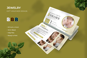 Jewelry - Gift Voucher, a Print Template by VUNIRA