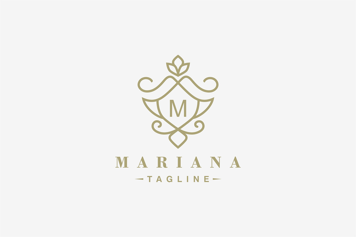 Crest Monogram Logo, a Branding & Logo Template by Logosava (Photo 2 of 2)
