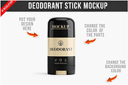 Deodorant stick mockup PSD, a Packaging Mockup by Bruno's Shop (Thumbnail 1 of 4)