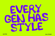 ALPHAGEN - BOLD DISPLAY TYPEFACE, a Sans Serif Font by ZAL STUDIO (Thumbnail 3 of 4)