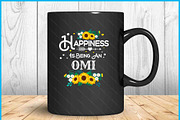 Happiness is Being an Omi Mother's, a Graphic by Creativeusart (Thumbnail 3 of 4)