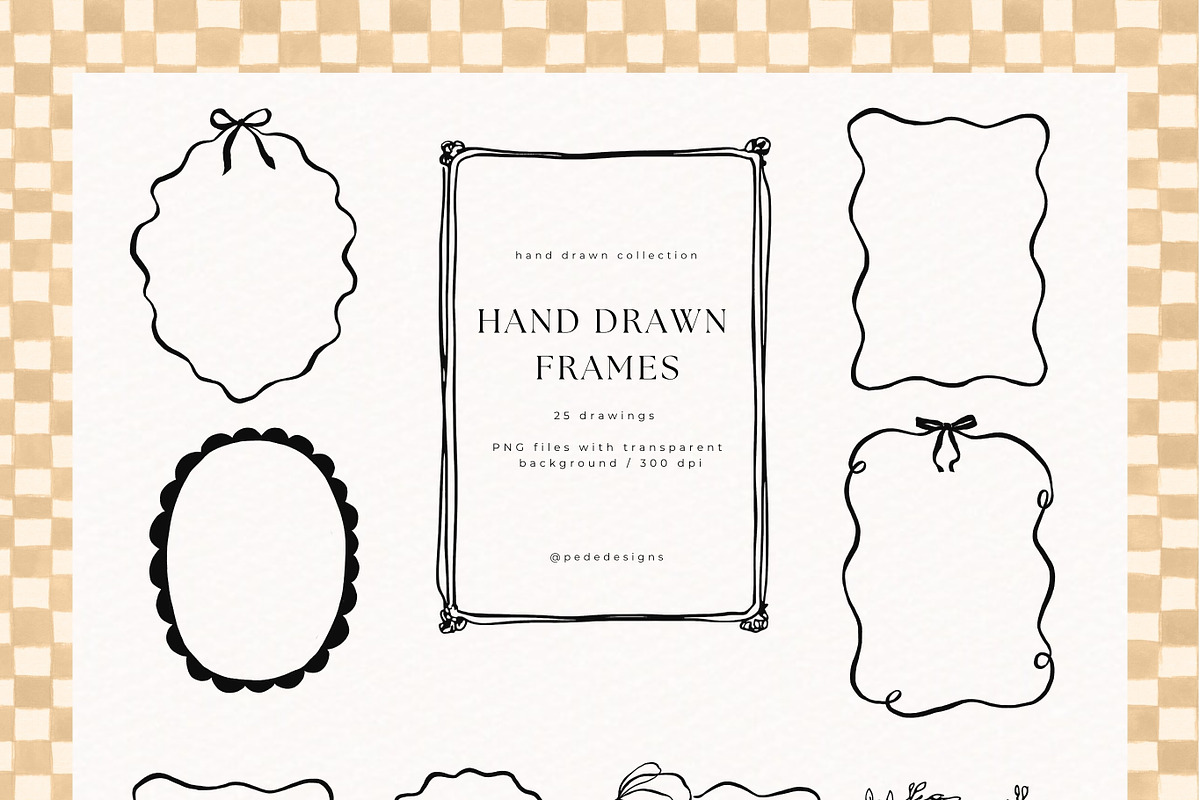 Timeless Neutral Design Kit, a Decorative Illustration by PeDe Designs (Photo 13 of 15)