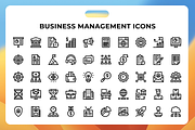 Business Management Icons, a Duotone Icon by Wencory (Thumbnail 1 of 3)