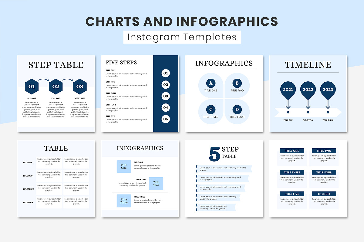 Instagram Charts and Graphs Template, a Presentation Template by Snapybiz (Photo 3 of 8)