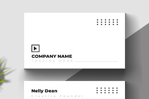 Clean & Creative Business Card